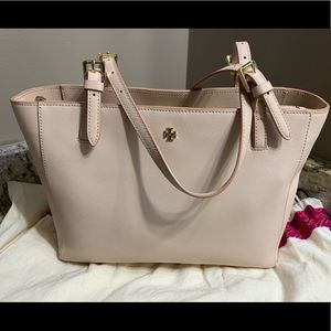 Tory Burch small York tote pink blush